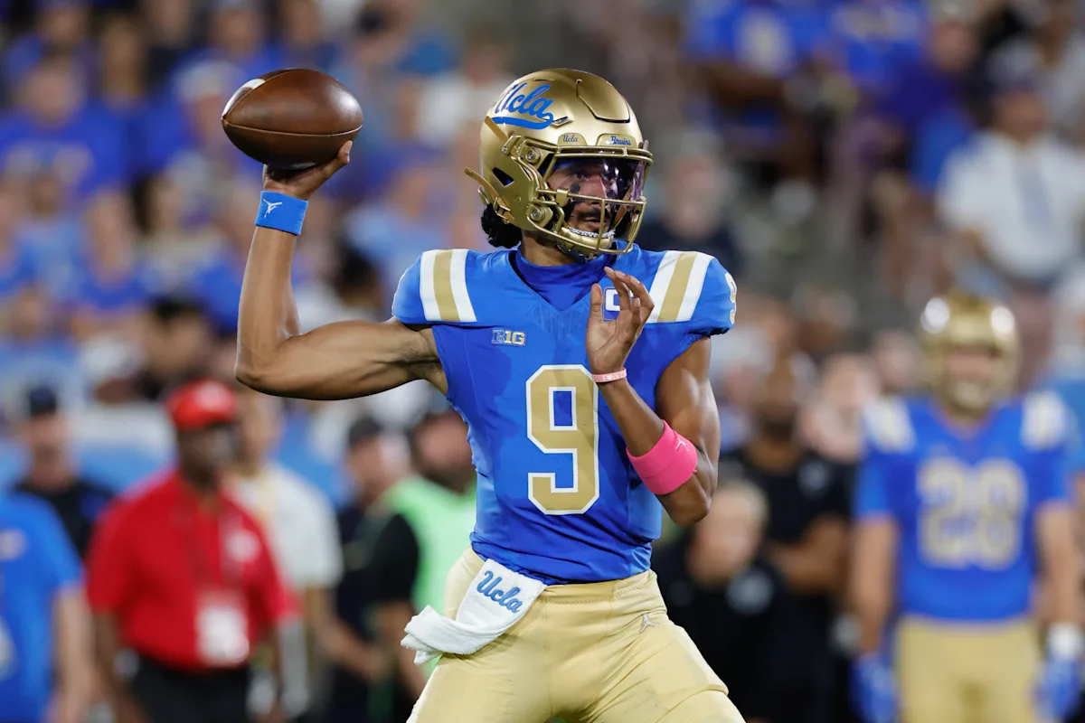 Quarterback Nico Iamaleava struggles in UCLA debut, sacked 4 times in 43-10 loss to Utah