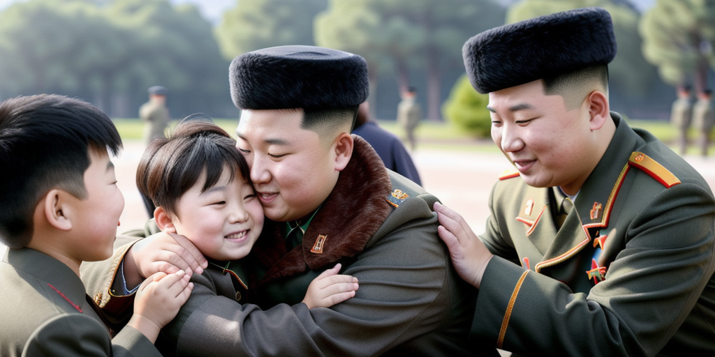 North Korea's Kim decorates soldiers from Russia, consoles children with hugs