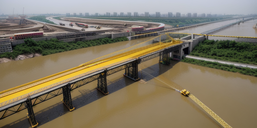 Bridge under construction in China collapses into Yellow River, killing at least 12 people, state me