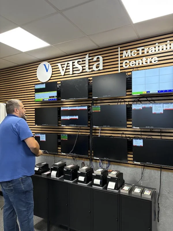 Vista creates restaurant environment where engineers interact with tech found in a McDonald’s store