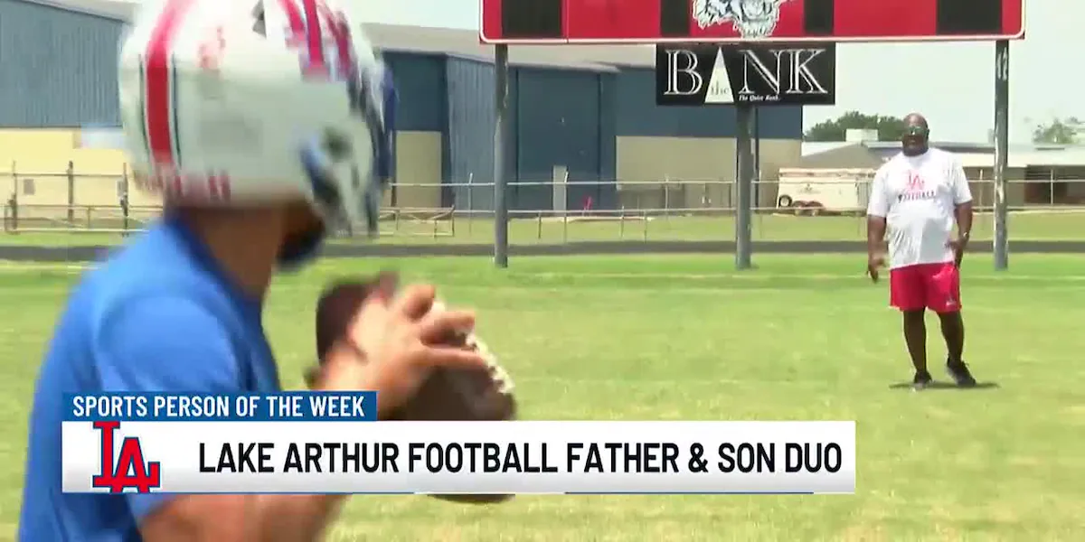 Sports Person of the Week - Lake Arthur football led by father-son duo