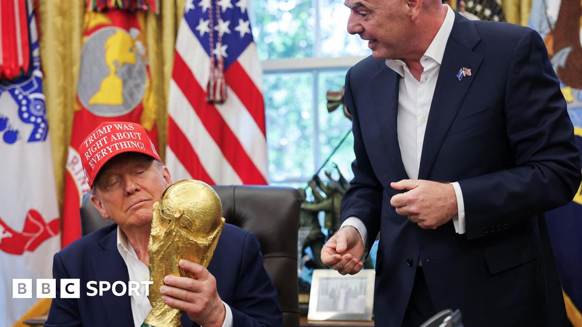 Donald Trump announces 2026 Fifa World Cup draw to take place at Washington's Kennedy Center