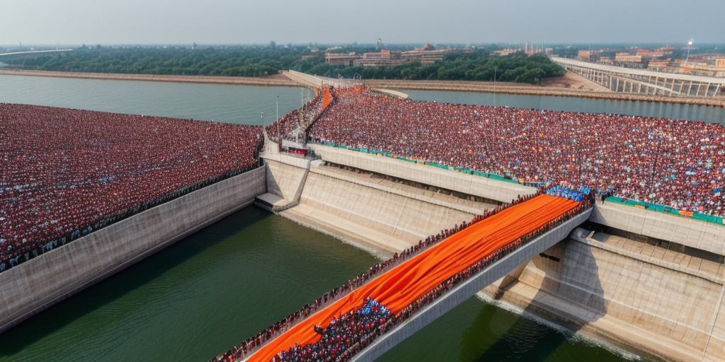 Video: PM Modi Inaugurates Key Bridge In Bihar, Waves His Stole At Crowd