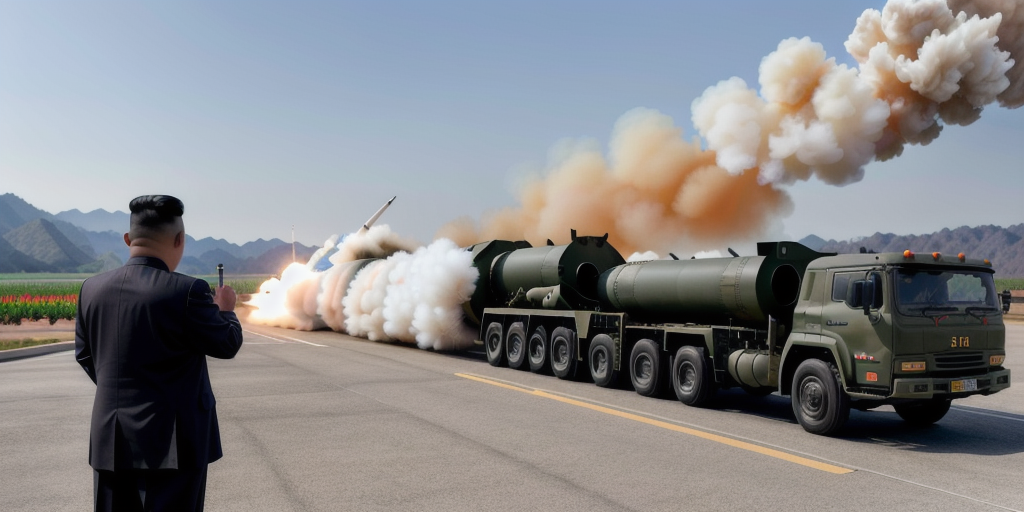 North Korean leader oversees new missile test, state media says