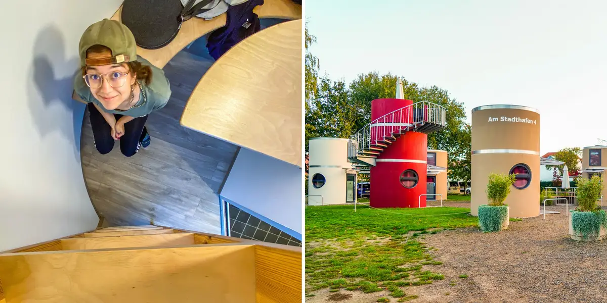 I spent 2 nights in a tiny home hotel in Germany. 7 things surprised me about the 2-story, 100-square-foot house.