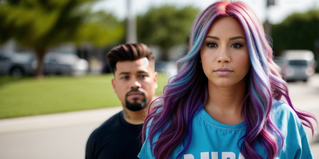 Celebrity hair colorist accused of preying on teen runs from cameras after leaving jail
