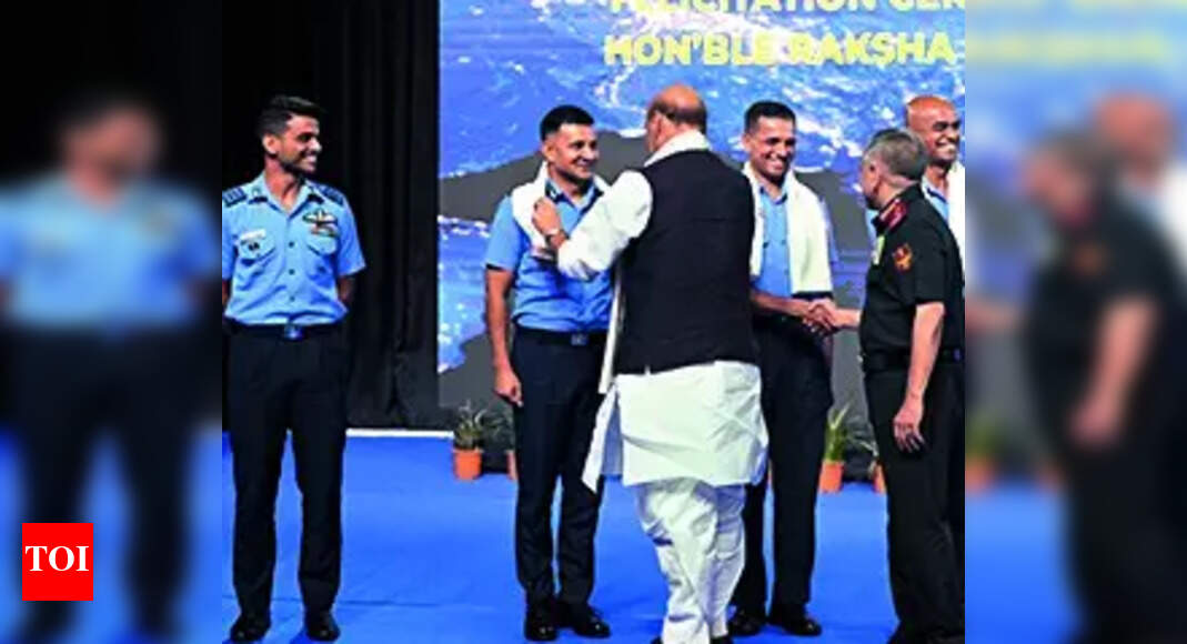 India sees space as the future of security: Rajnath Singh | India News