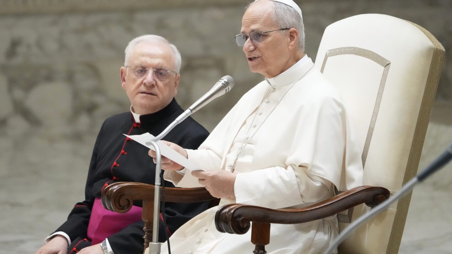 Pope Leo XIV denounces 'pandemic of arms' as he prays for victims of Minnesota school shooting