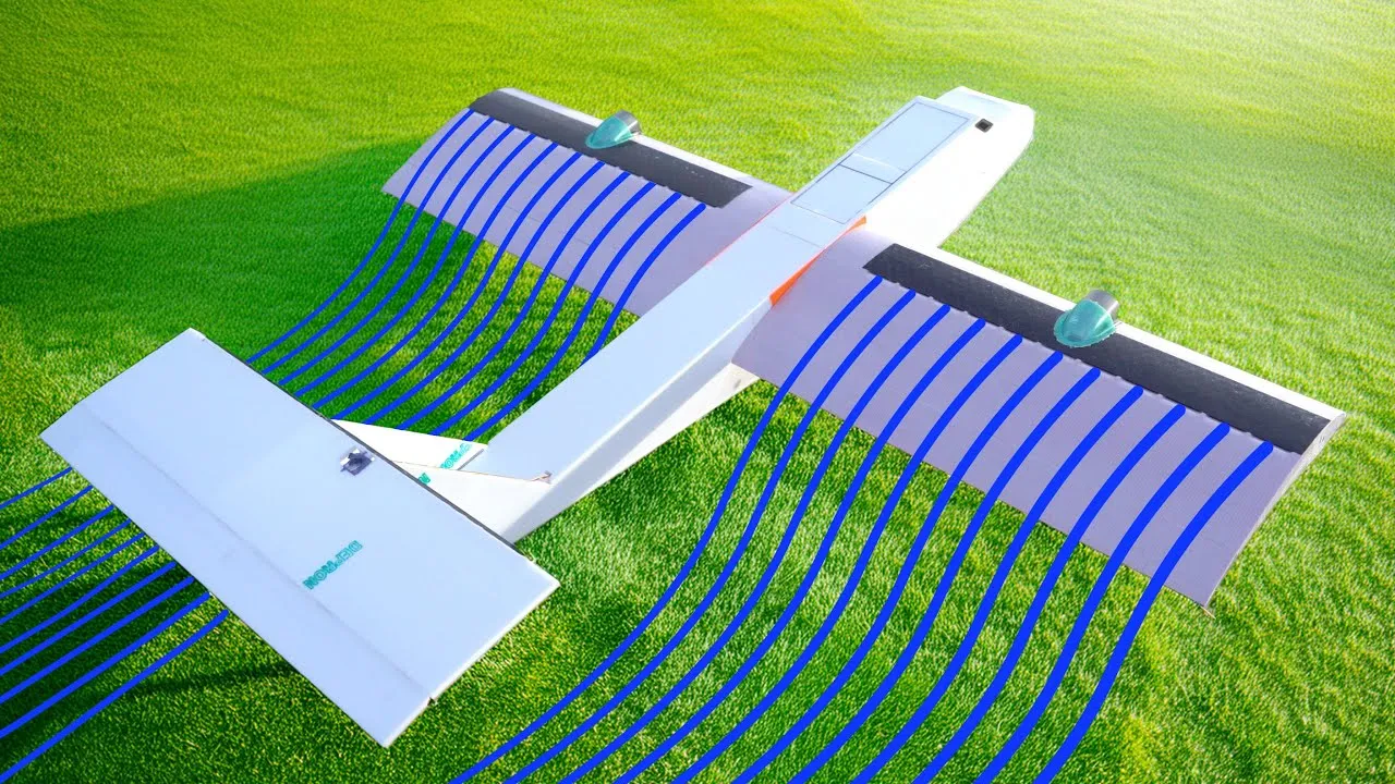 This Plane Flies Slow Because Its Wings Really Blow