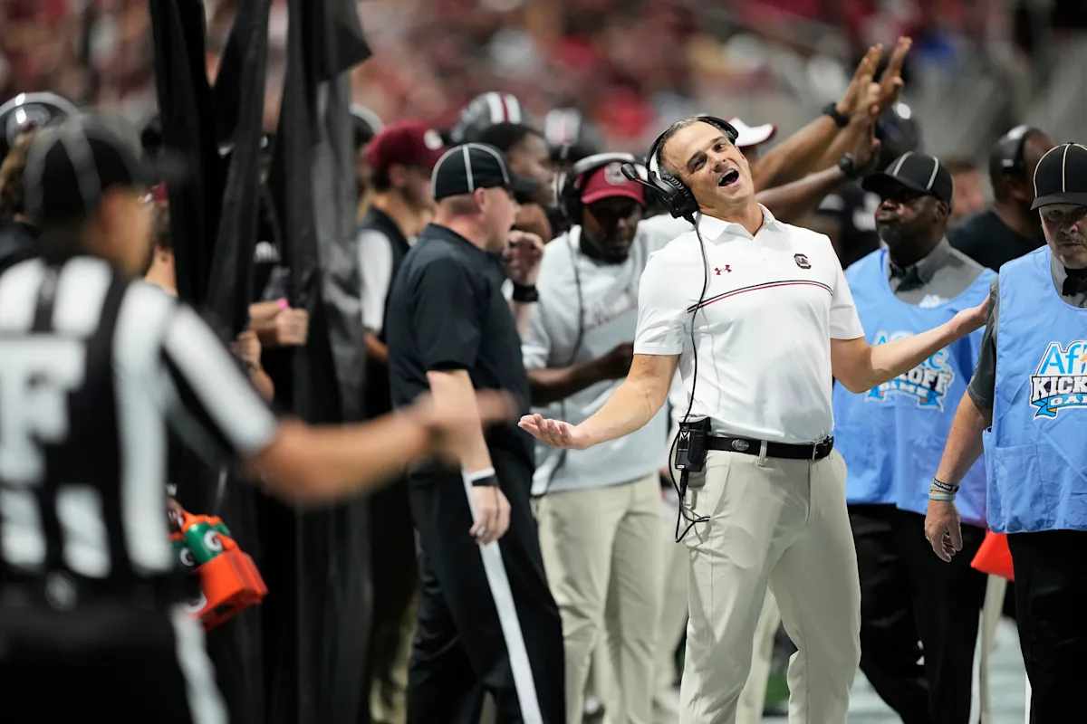 College football live scores, games: South Carolina beats Virginia Tech with Beamer Ball