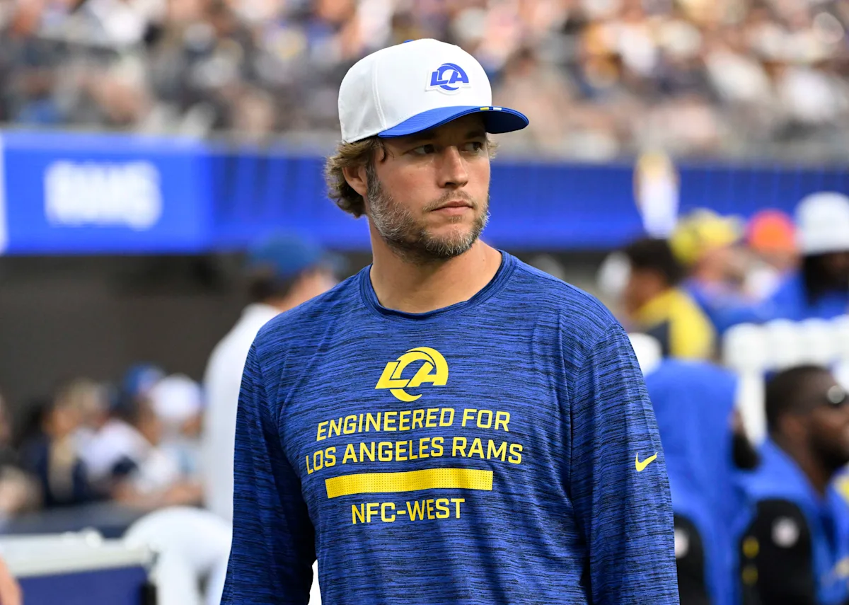 Matthew Stafford doesn't practice with Rams as originally expected