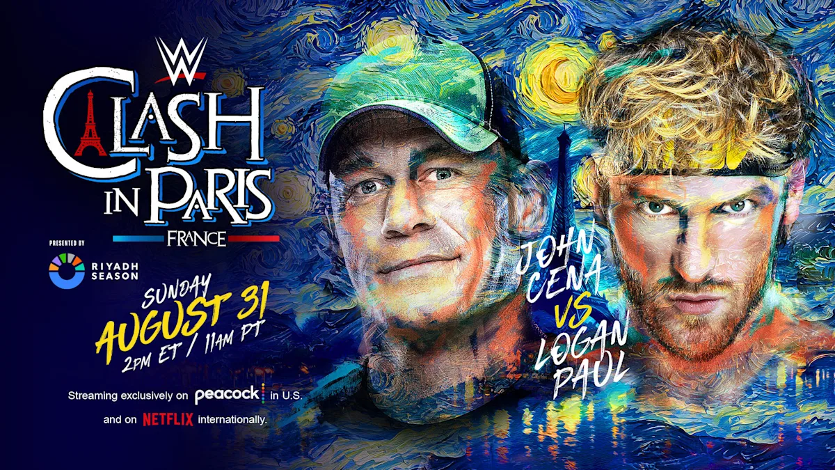 WWE Clash in Paris results, live streaming match coverage