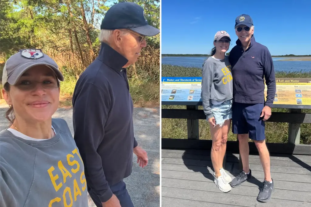 Joe Biden seen smiling in photos with daughter Ashley -- as debunked...