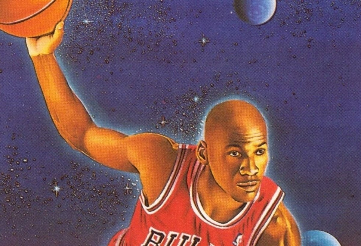 Michael Jordan flying through space before ‘Space Jam’?: Sports Card of the Week