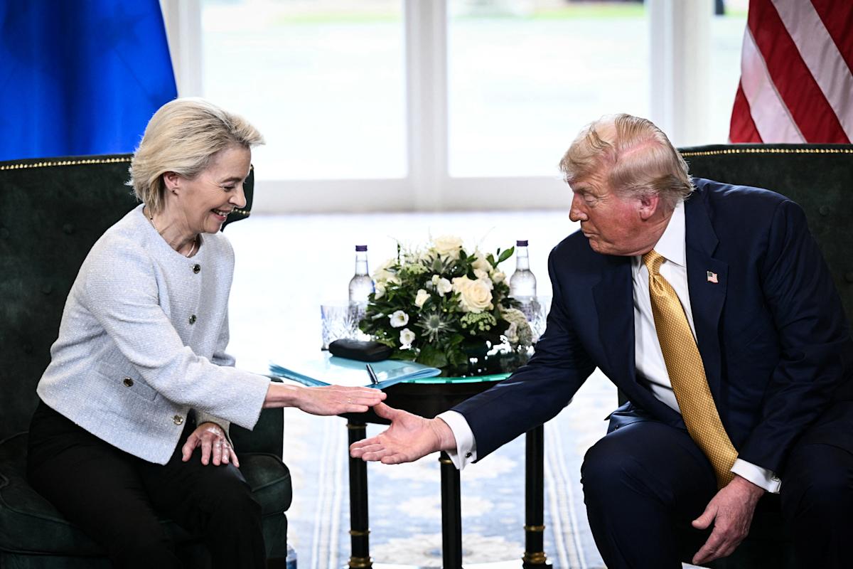 Trump tariffs live updates: The US and EU agree on a written trade framework
