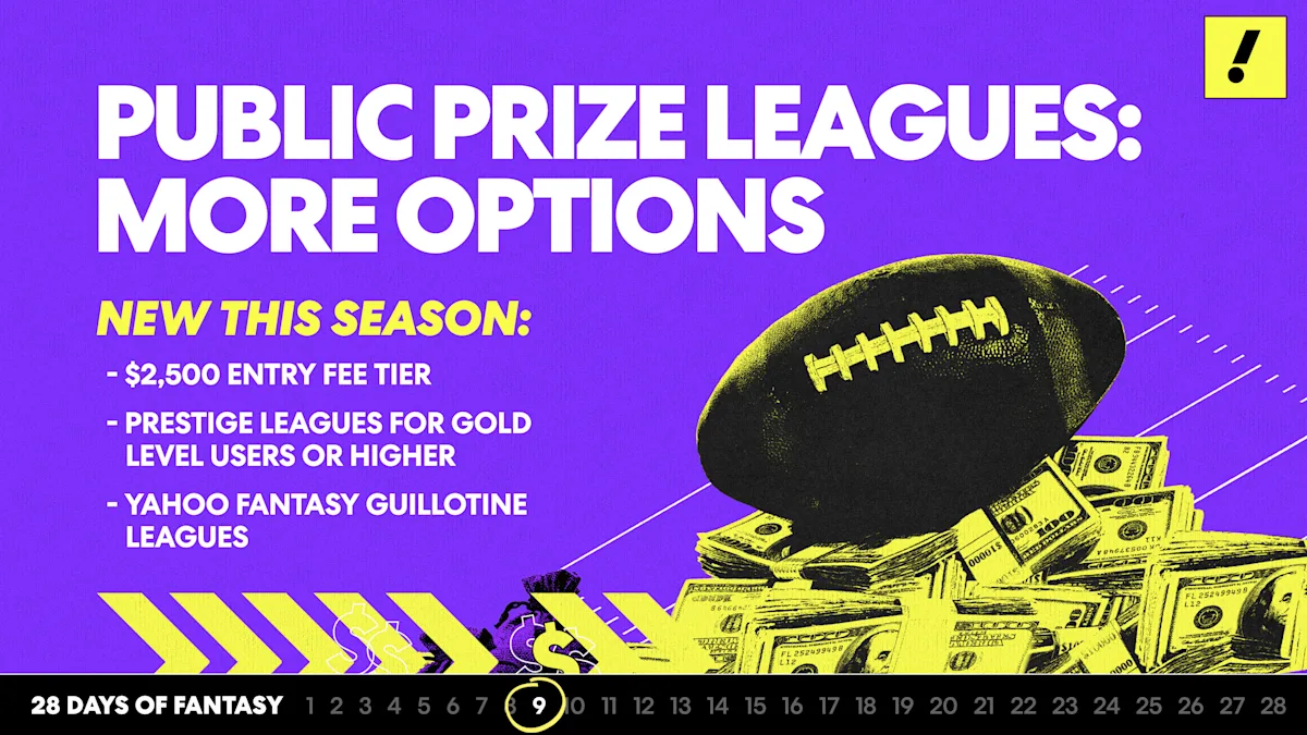 Yahoo Fantasy Football Public Prize Leagues are now better than ever