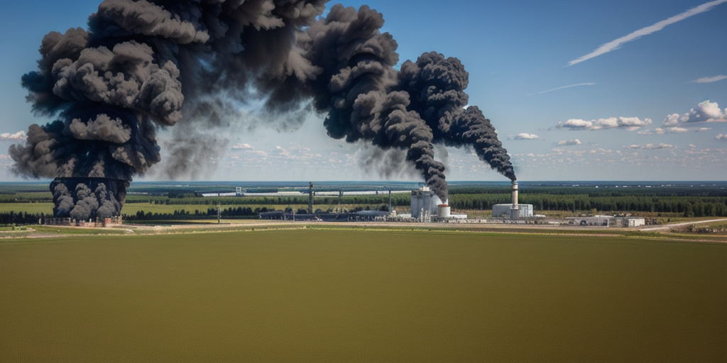 Video shows aftermath of Ukrainian drone strikes on oil pumping station in Russia's Bryansk Oblast