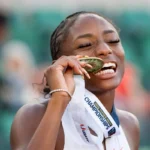 Track and field championship highlights: Vashti Cunningham leaps for gold, Melissa Jefferson-Wooden makes statement in 100