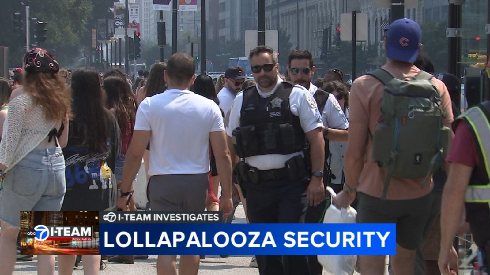 Heightened national threat environment influences security at Lolla in Chicago's Grant Park