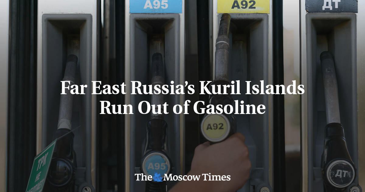 Far East Russia’s Kuril Islands Run Out of Gasoline