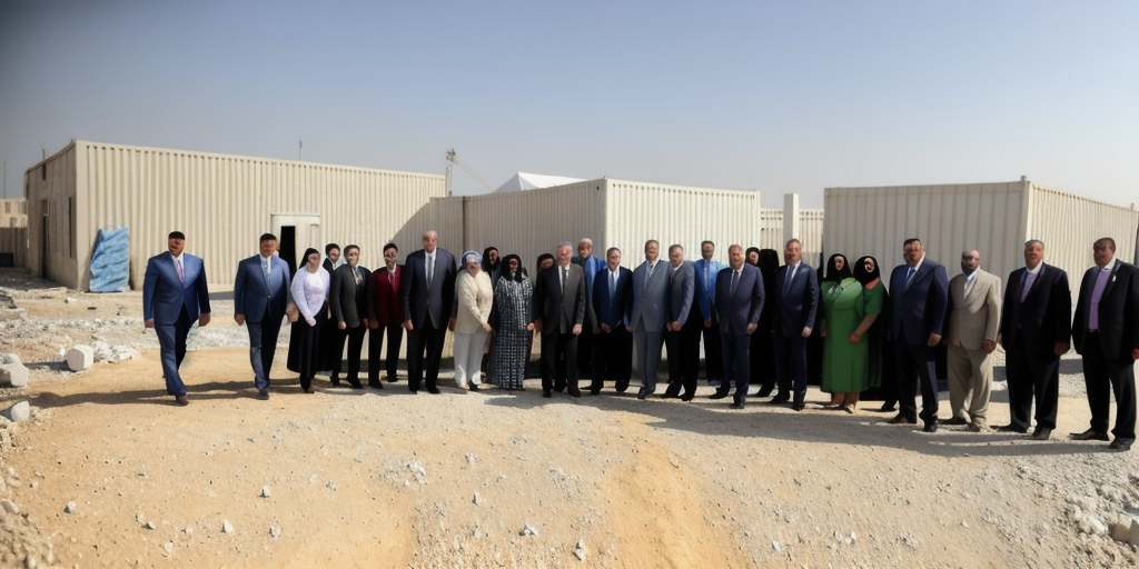 US officials on rare visit to controversial Gaza aid distribution site