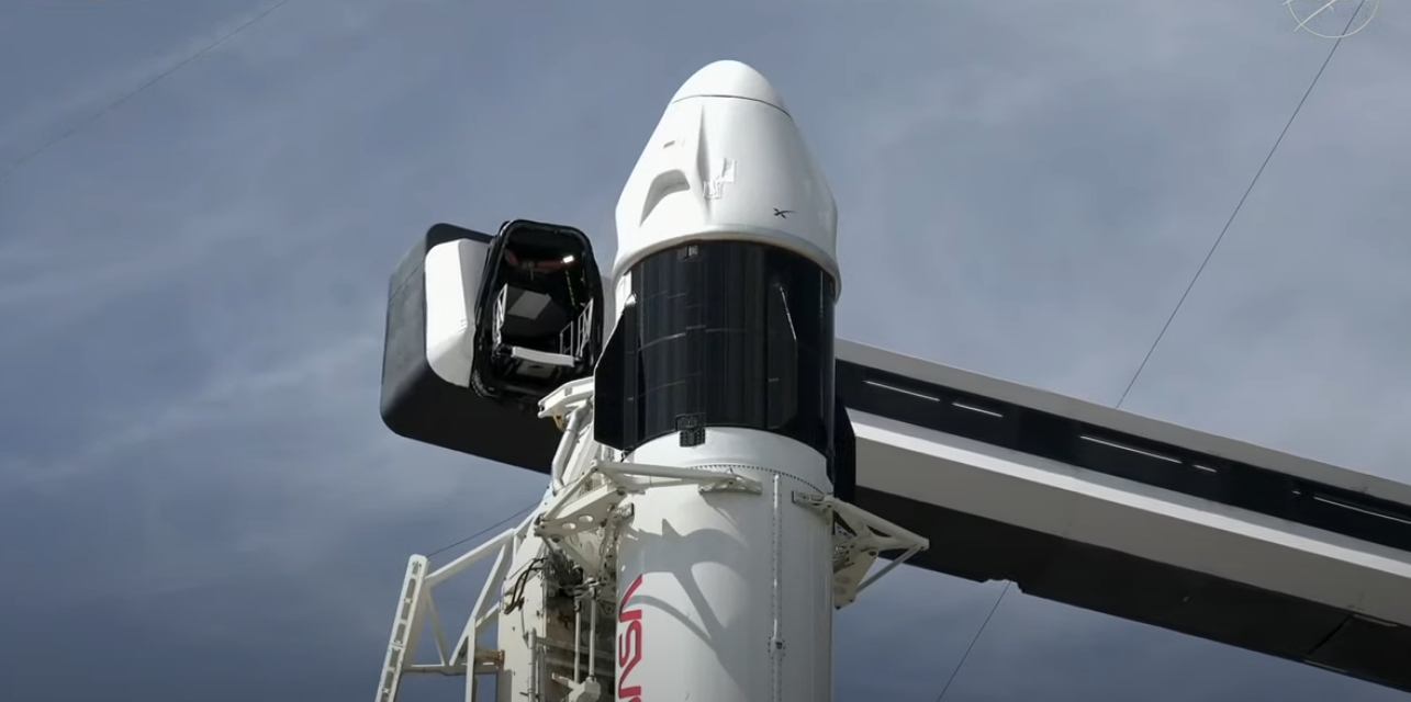 Crew Access Arm Retracted
