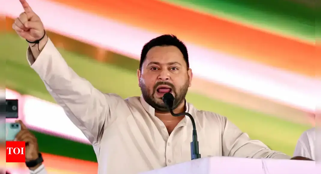 Living voters declared dead, names deleted, claims Tejashwi | India News