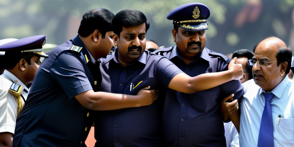 Chaos At First Event By Delhi Chief Minister After Attack, Man Escorted Out