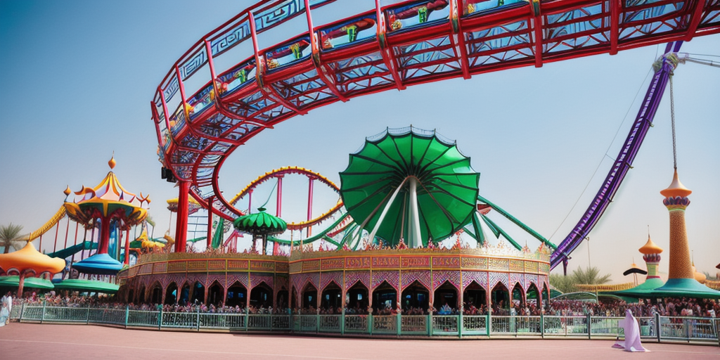 Amusement park ride snaps in half, causes injuries in Saudi Arabia