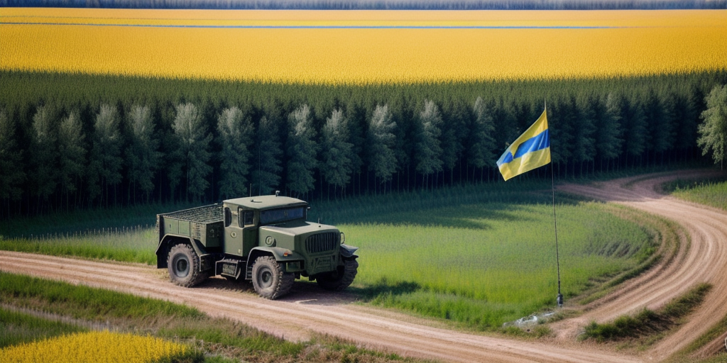 Ukraine marks flag day with symbolic action in Kursk region, regains control of Donetsk Oblast village