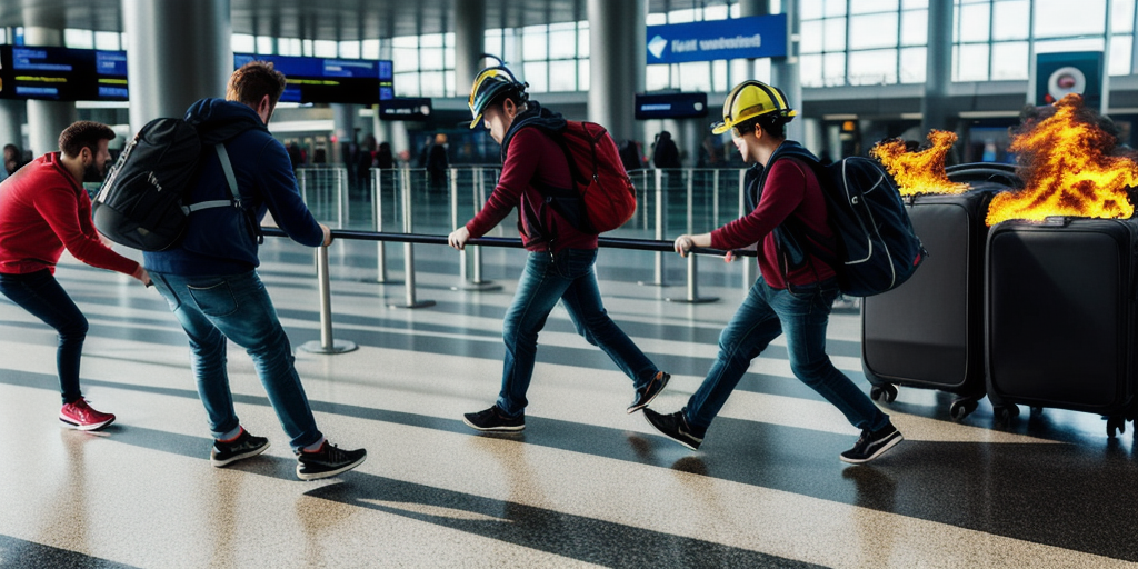 Passengers Tackle Hammer-Wielding Man Who Set Milan Airport Check-In Ablaze - View from the Wing