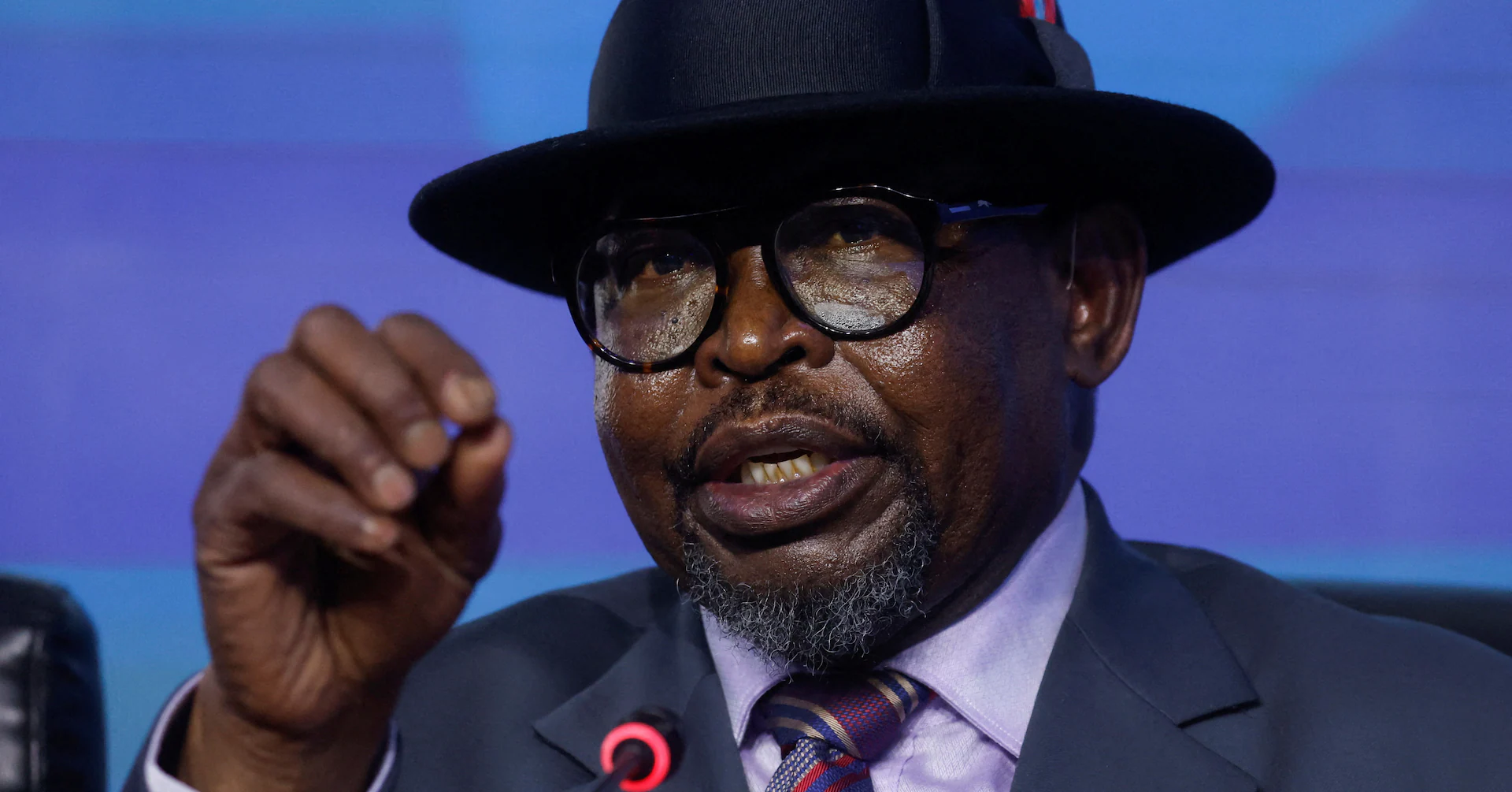 South African finance minister not planning to lower inflation target yet