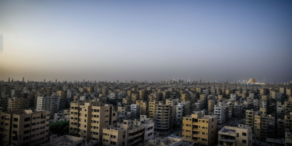 Israel bombards Gaza City overnight
