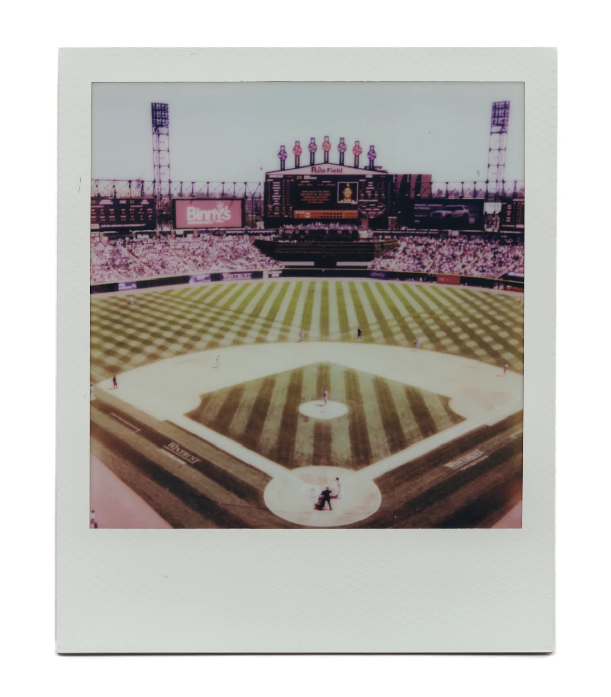 Polaroids capture Chicago's Cubs vs. White Sox 'Crosstown Classic'