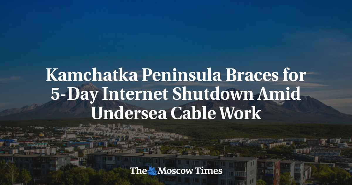 Kamchatka Peninsula Braces for 5-Day Internet Shutdown Amid Undersea Cable Work