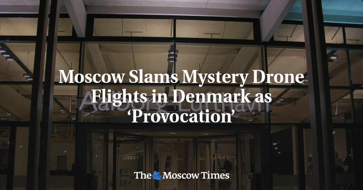 Moscow Slams Mystery Drone Flights in Denmark as ‘Provocation’