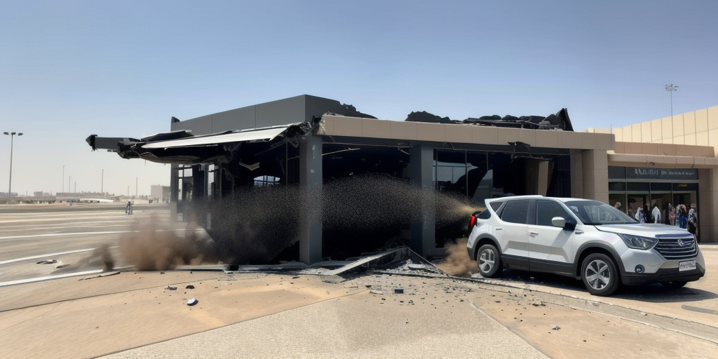 Houthi drone evades defenses, smashes into Ramon Airport terminal in south