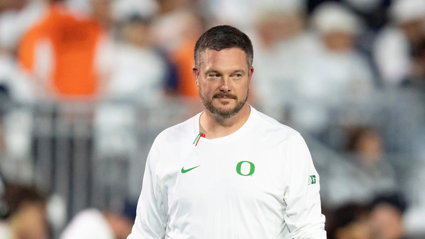 Dan Lanning Addresses White Out Environment After Oregon's Win Over Penn State