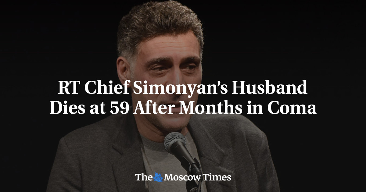 RT Chief Simonyan’s Husband Dies at 59 After Months in Coma