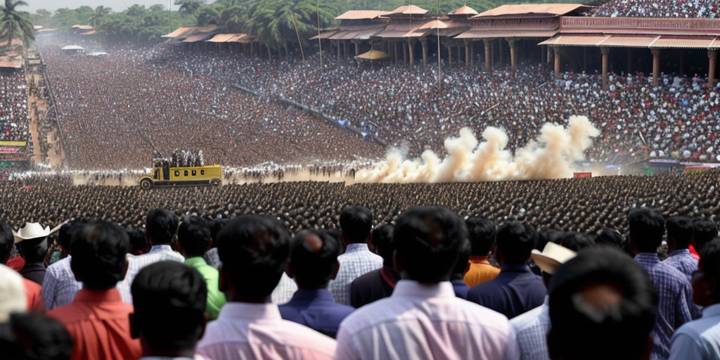Stampede at a political rally for popular actor Vijay in southern India kills 36, injures 40