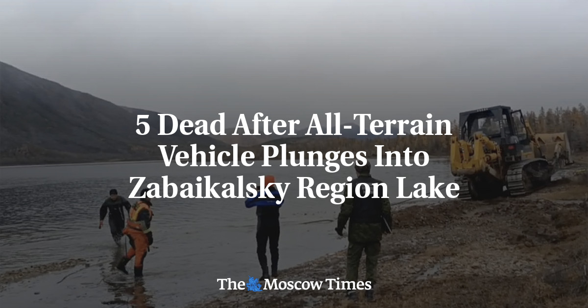 5 Dead After All-Terrain Vehicle Plunges Into Zabaikalsky Region Lake