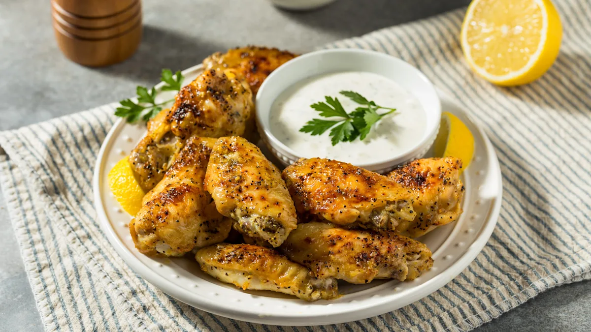 Recreating Wingstop's Lemon Pepper Wings At Home Is Too Easy Not To Try