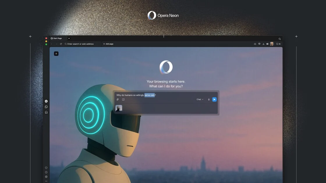Opera’s New Neon AI Web Browser Is Out Now, Costs $19.90 a Month