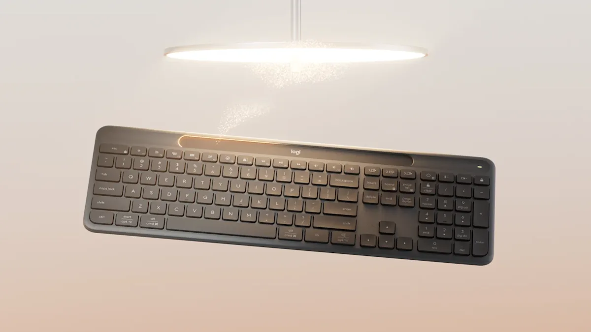 Logitech's new keyboard can be recharged by any kind of light