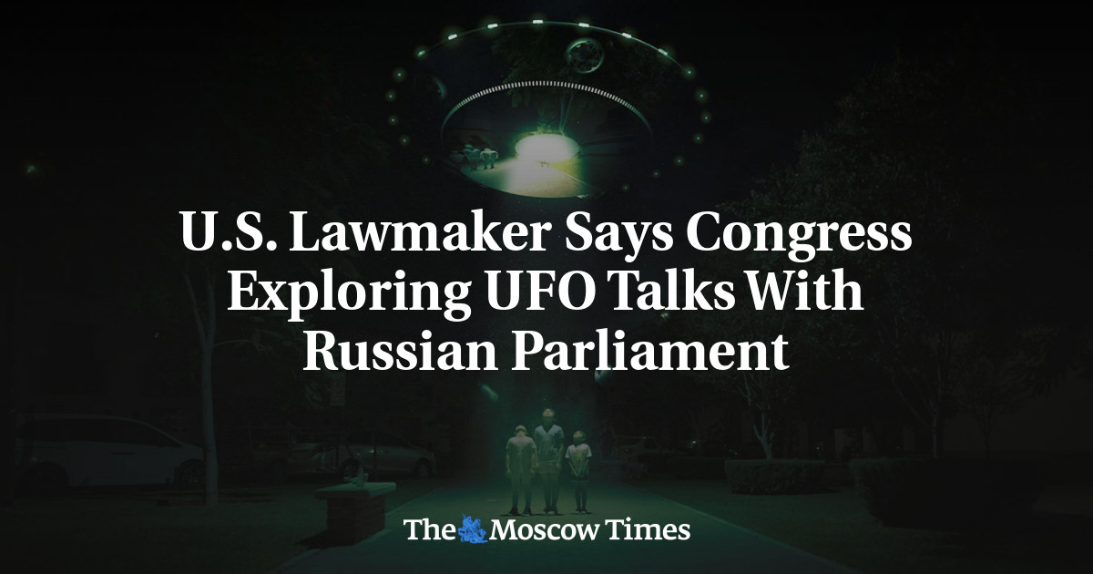 U.S. Lawmaker Says Congress Exploring UFO Talks With Russian Parliament