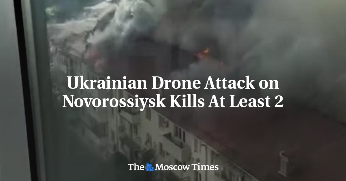 Ukrainian Drone Attack on Novorossiysk Port Kills At Least 2