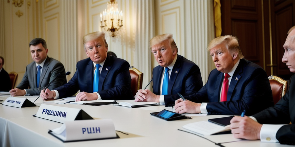 Trump puts onus on Europe to pressure Putin in Ukraine conference call