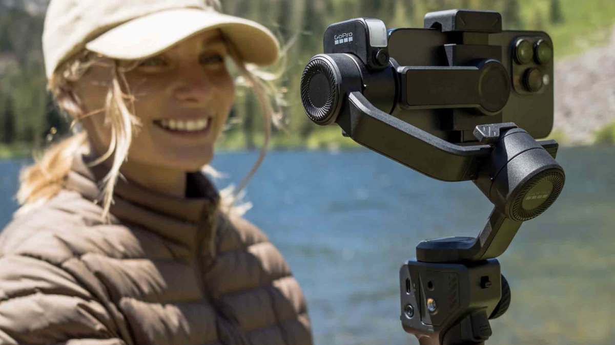GoPro has a new AI-tracking gimbal that works with smartphones