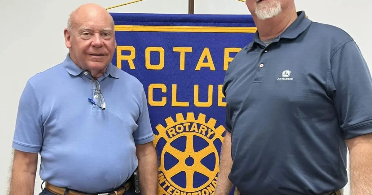 Scott Dobbins speaks to Rotary Club about upcoming Ultimate Angler tournament