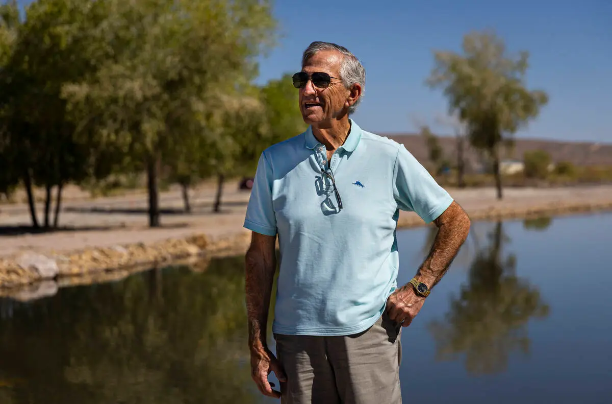 He had big ambitions for this Southern Nevada town. Then the river ran dry